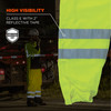 Ergodyne GloWear  8910 Hi-Vis Pants - Class E - Lime