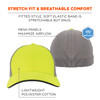 Ergodyne GloWear 8931 Hi-Vis Reflective Stretch-Fit Hat - Hi-Vis Lime