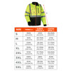 Ergodyne GloWear 8351 Hi-Vis Windbreaker Water-Resistant Jacket - Type R, Class 3 - Orange