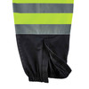 Ergodyne GloWear 8910BK Hi-Vis Pants - Class E, Black Bottom - Lime