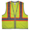 Ergodyne GloWear 8231TVK Hi-Vis Tool Tethering Safety Vest Kit - Type R, Class 2, Zipper, Dual Certified - Lime