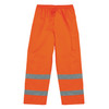Ergodyne GloWear 8925 Hi-Vis Thermal Pants - Class E - Orange