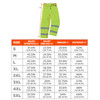 Ergodyne GloWear 8925 Hi-Vis Thermal Pants - Class E - Lime