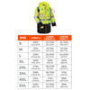 Ergodyne GloWear 8386 Hi-Vis Shell Jacket - Type R, Class 3 - Lime