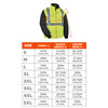 Ergodyne GloWear 8287 Hi-Vis Winter Jacket and Vest with Detachable Sleeves - Type R, Class 2 - Lime