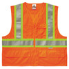 Ergodyne GloWear 8235ZX Two-Tone X-Back Safety Vest - Type R, Class 2, Zipper - Orange