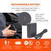 Ergodyne N-Ferno 6495 Rechargeable Heated Vest w/ Battery Power Bank - 7.2v/5000mAh