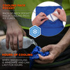 Ergodyne Chill-Its 6482 Cooling Neck Gaiter Bandana with Rechargeable Phase Change Ice Packs