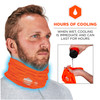 Ergodyne Chill-Its 6489 2-Layer Cooling Multi-Band - Performance Knit - Hi-Vis Orange