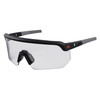 Ergodyne Skullerz AEGIR Anti-Scratch & Enhanced Anti-Fog Safety Glasses, Sunglasses - Matte Black Frame