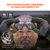 Ergodyne Skullerz ARKYN Anti-Scratch & Enhanced Anti-Fog Safety Goggles with Elastic Strap