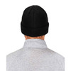 Ergodyne N-Ferno 6811ZI Zippered Rib Knit Beanie Hat (Bump Cap Included)