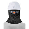 Ergodyne N-Ferno 6842 Winter Hard Hat Liner - 2-Layer, Fleece-Lined, Polyester Shell, Shoulder Length - Black