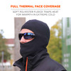 Ergodyne N-Ferno 6893ZI Zippered Balaclava Face Mask (Bump Cap Included)