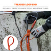 Ergodyne Squids 3148 Tool Lanyard - XL Locking Carabiner and Loop - 80lbs