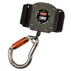 Ergodyne Squids 3002 Retractable Tool Lanyard - Locking Carabiner and Belt Loop - 2lbs