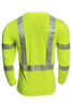 DRIFIRE Strongknit FR Long Sleeve Hi-Vis T-Shirt Class 3 - DF2-AX3-793LSP-HY-_ _