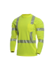 DRIFIRE Strongknit FR Long Sleeve Hi-Vis T-Shirt Class 3 - DF2-AX3-793LSP-HY-_ _