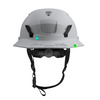 Studson SHK-1 Vented Full Brim Class C Type II - Grey Safety Helmet