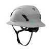 Studson SHK-1 Non-Vented Full Brim Class E Type II - Grey Safety Helmet
