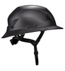 Studson SHK-1 Non-Vented Full Brim Class E Type II - Carbon HD Safety Helmet