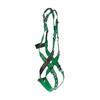 MSA V-FORM Harness w/Back & Side D-Rings - Tongue Buckle Leg Straps Quick Connect Chest Buckle - Standard - 10206062