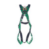 MSA V-FORM Harness w/Back & Front D-Rings - Tongue Buckle Leg Straps Quick Connect Chest Buckle - Standard - 10206066