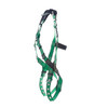 MSA V-FORM Harness w/Back, Front & Side D-Rings - Tongue Buckle Leg Straps Quick Connect Chest Buckle - Standard - 10206070