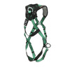 MSA V-FORM+ Harness w/Back & Side D-Rings - Quick Connect Leg Straps - Extra Large - 10206106