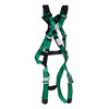 MSA V-FORM+ Harness w/Back D-Ring - Quick Connect Leg Straps - Super Extra Large - 10206135