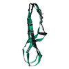 MSA V-FORM+ Harness w/Back D-Ring - Quick Connect Leg Straps - Super Extra Large - 10206135