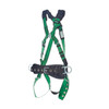 MSA V-FORM Construction Harness w/Back & Side D-Rings - Tongue Buckle Leg Straps Quick Connect Chest Buckle - Shoulder Padding - Extra Small - 10207733