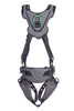 MSA V-FLEX Construction Harness w/Back, Front & Side D-Rings - Tongue Buckle Leg Straps - Super Extra Large - 10211349