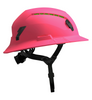 Studson SHK-1 Vented Full Brim Class C Type II - Pink Safety Helmet