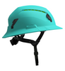 Studson SHK-1 Vented Full Brim Class C Type II - Teal Safety Helmet