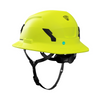 Studson SHK-1 Non-Vented Full Brim Class E Type II - Hi-Vis Yellow Safety Helmet