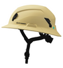 Studson SHK-1 Non-Vented Full Brim Class E Type II - Khaki Safety Helmet