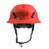 Studson SHK-1 Non-Vented Full Brim Class E Type II - Red Safety Helmet