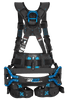 FallTech Carbon FT-One Tower Climber Harness - Tongue Buckle Leg Adjustments - Medium - 8048M