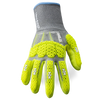 HexArmor Helix 3014IMP Hi-Viz Cut A6 Impact-Resistant Gloves - Pair