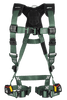 FallTech FT-1910 1D Standard Non-Belted Harness - Quick-Connect Leg Adjustment - 1910QCXS - Extra-Small