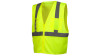 Pyramex Hi-Vis Flourescent Lime Class 2 Vest w/ Pocket - RVZ2110CP