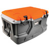 Ergodyne Chill-Its 5171 Industrial Hard Sided Cooler - 48 Quart - Orange and Gray - Single