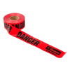 Danger Barricade Tape 3" x 500' x 5 Mil Reinforced - 16031