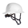 MSA V-Gard H2 Full Brim - Type II Class C Safety Helmet - Vented - White - 10250581