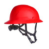 MSA V-Gard H2 Full Brim - Type II Class C Safety Helmet - Vented - Red - 10250587