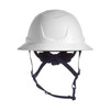 MSA V-Gard H2 Full Brim - Type II Class E Safety Helmet - Non-Vented - White - 10250593