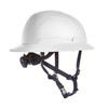 MSA V-Gard H2 Full Brim - Type II Class E Safety Helmet - Non-Vented - White - 10250593