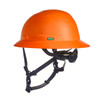 MSA V-Gard H2 Full Brim - Type II Class E Safety Helmet - Non-Vented - Orange - 10250598