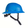 MSA V-Gard H2 Full Brim - Type II Class C - Mips - Safety Helmet - Vented - Blue - 10250608